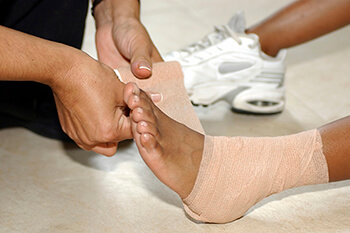 ankle sprain treatment in the Nassau County, NY: Massapequa (Hempstead, Levittown, Wantagh, East Meadow, Merrick, North Bellmore, Roosevelt, Bellmore, South Farmingdale, North Merrick) and Sufolk County, NY: West Babylon, Lindenhurst, Copiague, North Amityville areas