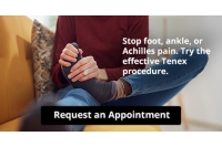 Try Tenex and Ascent for Foot, Ankle, or Achilles Pain